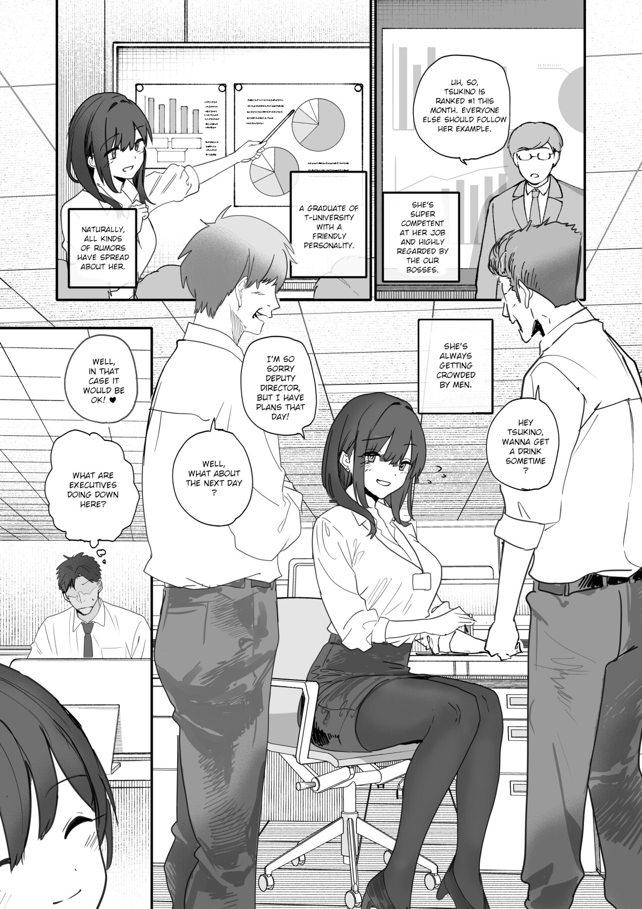 Hentai Manga Comic-The Story of How I Made my Flirty Coworker my Woman-Read-4